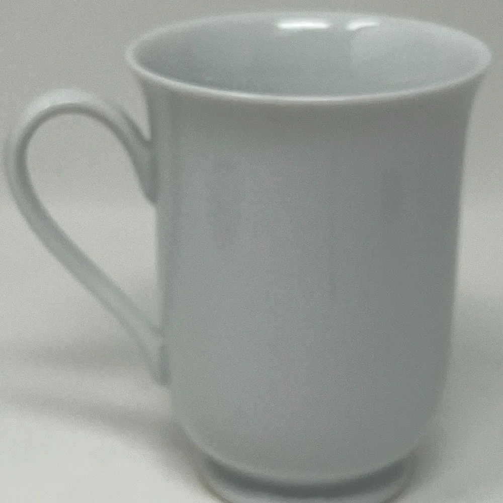 Pottery Barn Santa Baby Parachute Coffee Mug Cup Christmas NEW
